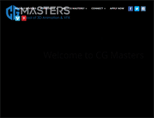 Tablet Screenshot of cg-masters.com